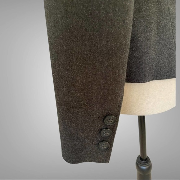 The Limited Dark Grey Long Sleeve Jacket /Blazer Size 2 - Picture 6 of 10